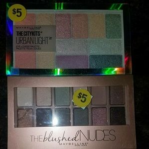 Eyeshadow pallets by maybelline